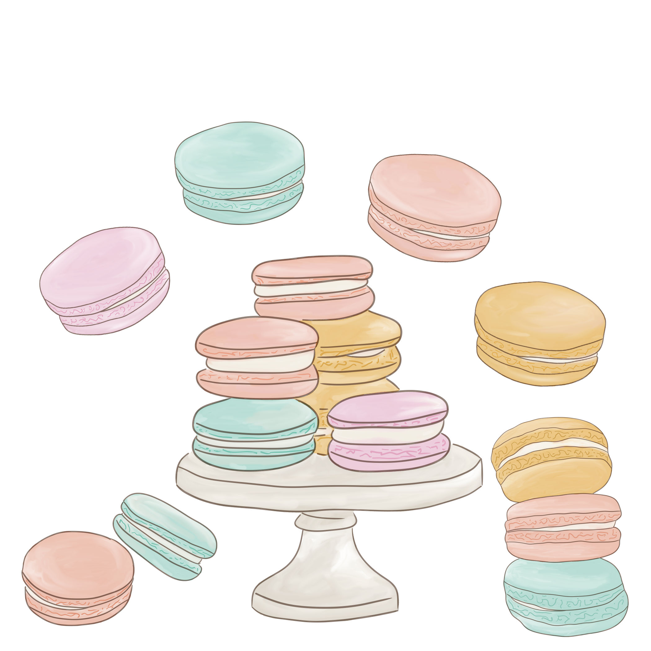 macaron surround