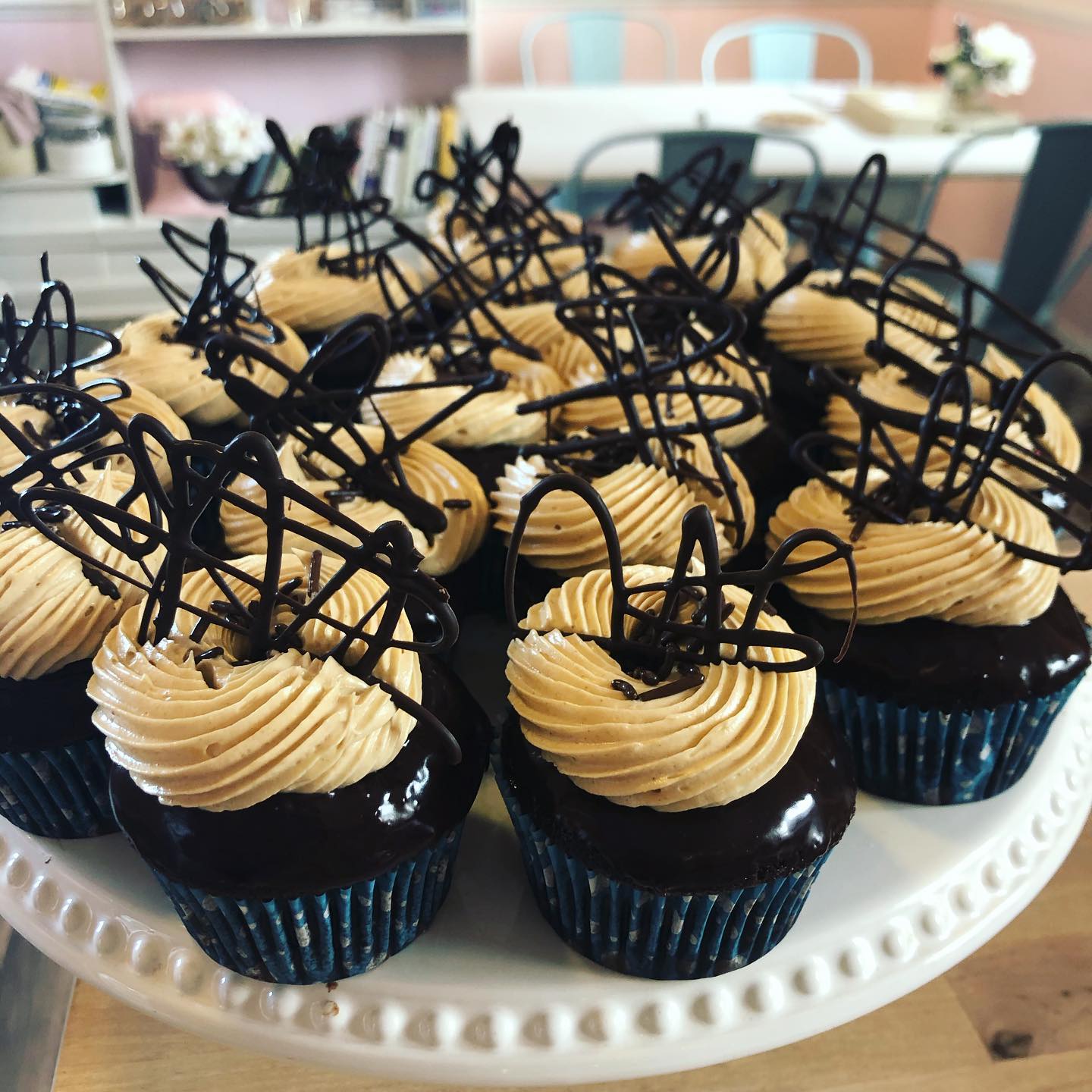 Choco PB Cupcakes